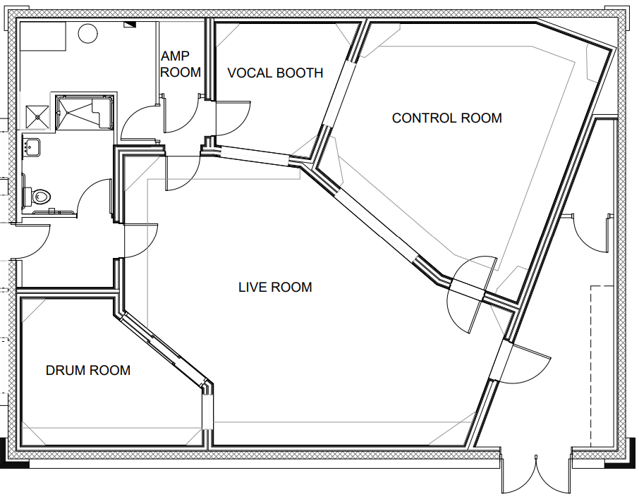 The Space — Legacy Soundworks - Cincinnati Recording Studio